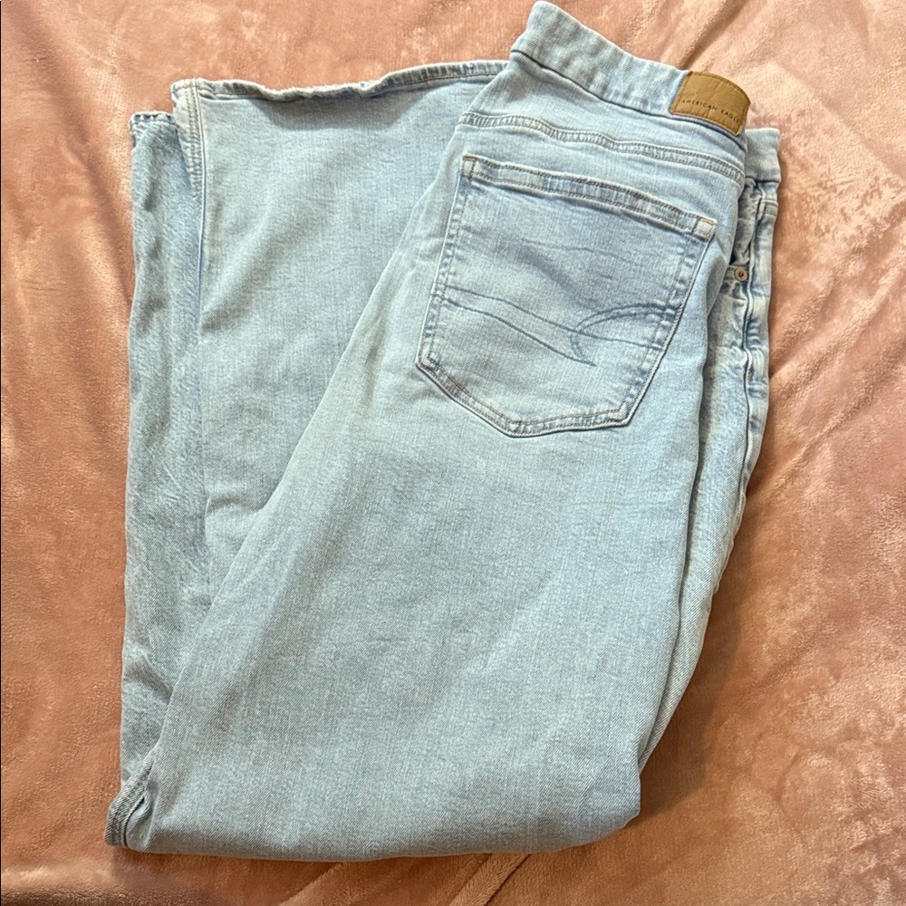 American eagle baggy straight jean